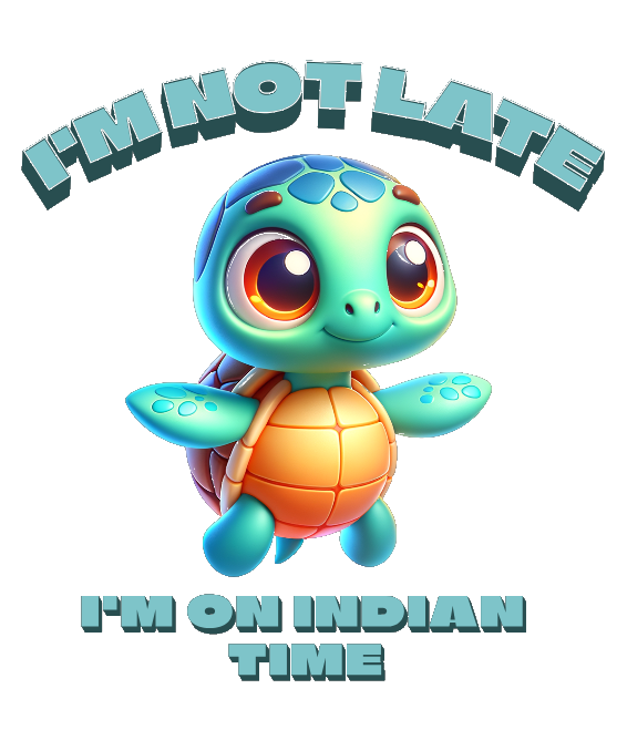 I'm Not Late I'm on Indian Time Native American Toddler T-Shirt