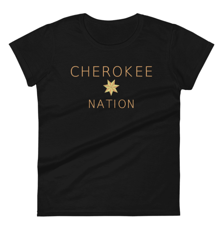 Cherokee Nation Native American Embroidered Shirt